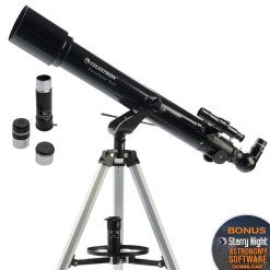 Celestron Powerseeker 70AZ Refractor Telescope - Excellent for Beginners with lots of Freebies 9 - Huligun.com Celestron Powerseeker 70AZ 70 AZ Refractor Telescope Buy Online India