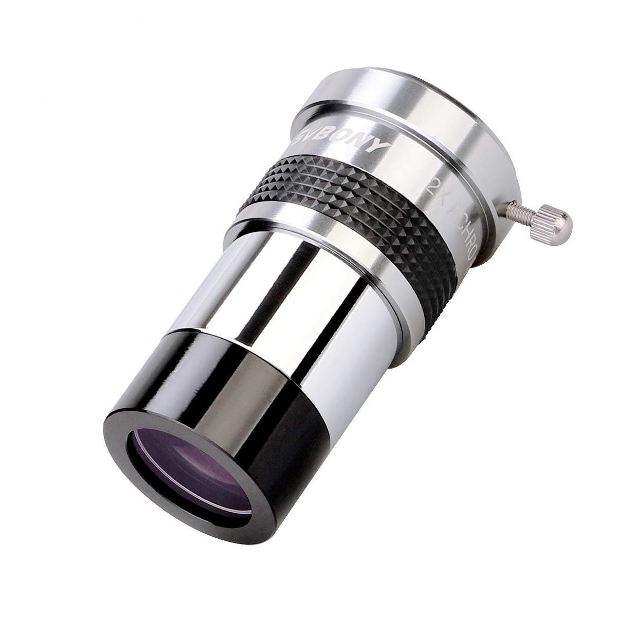 2X Achromatic Barlow Lens Fully Multi Coated Chrome (FMC) 1 - Huligun.com 2x Chrome Barlow Lens Achromatic FMC Buy Online India