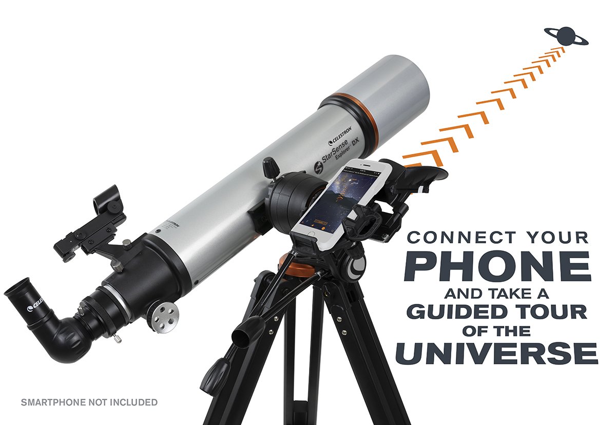 StarSense Explorer DX 102AZ Smartphone App-Enabled Refractor Telescope 1 - Huligun.com StarSense Explorer DX 102AZ Smartphone App-Enabled Refractor Telescope