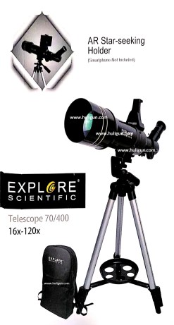 Augmented Reality App Enabled Children's Telescope with lots of Freebies - Excellent for Kids and Beginners