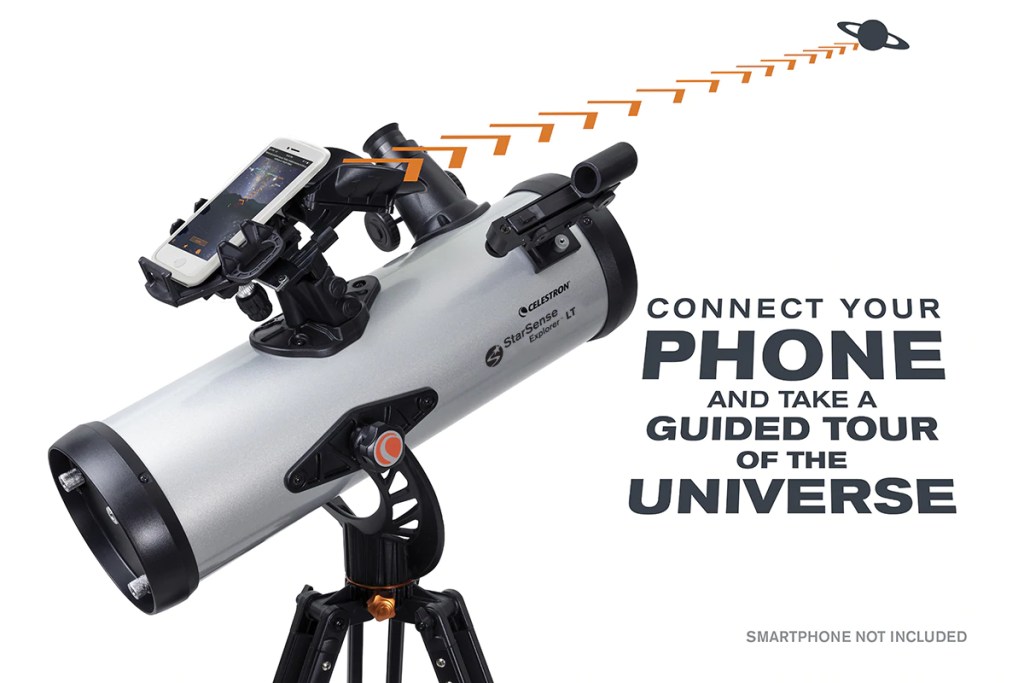 Celestron Starsense Explorer LT 114AZ Smartphone App EnabledReflector Telescope