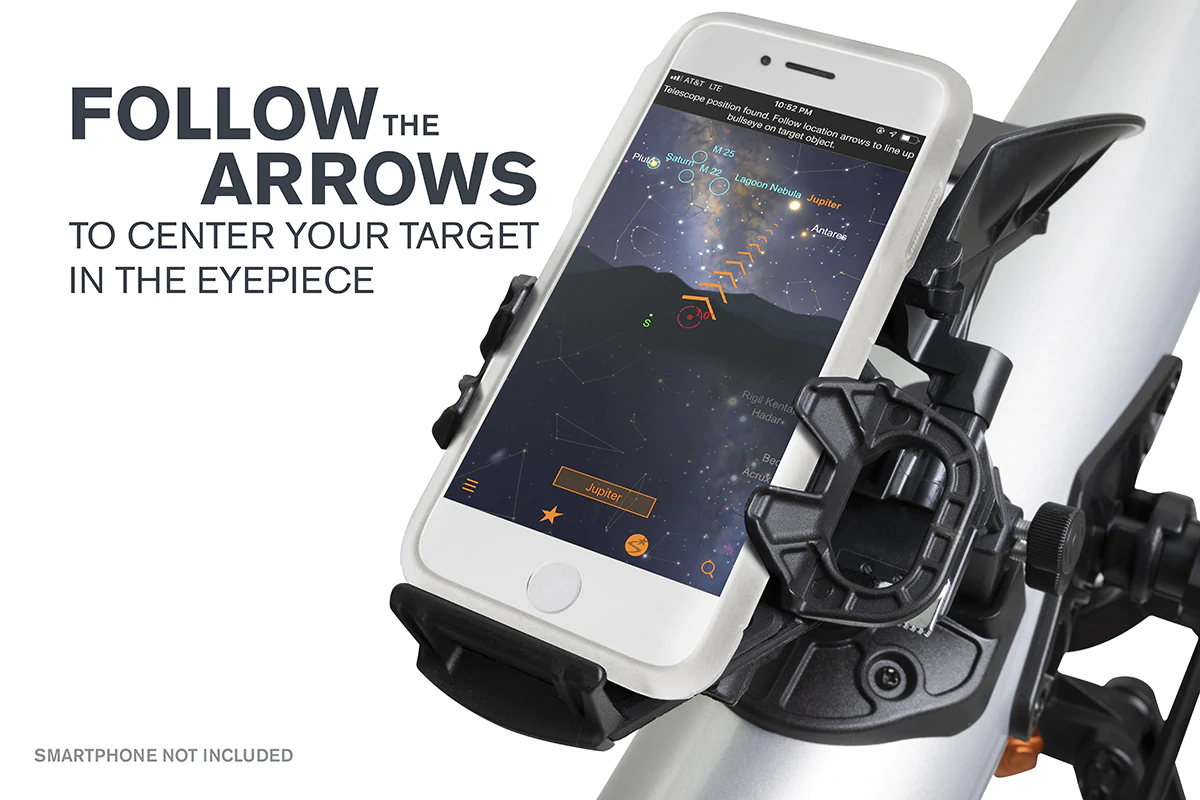 Celestron StarSense Explorer LT 80AZ Smartphone App-Enabled Refractor Telescope 3 - Huligun.com Celestron StarSense Explorer LT 80AZ Smartphone App-Enabled Refractor Telescope - Image 3