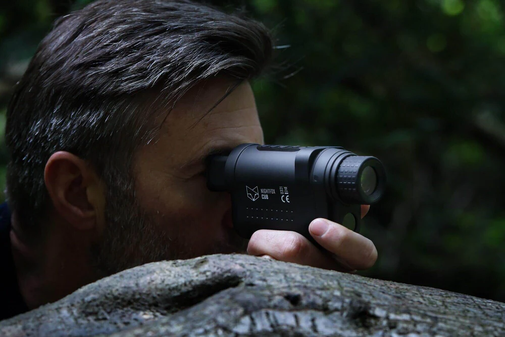 Nightfox Cub Night Vision Monocular 2 - Huligun.com Nightfox Cub Night Vision Monocular - Image 2