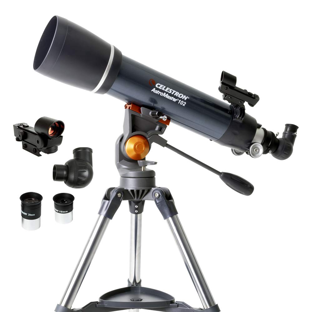 Celestron Astromaster 102AZ Refractor Telescope (22065) With Activation Key 1 - Huligun.com Celestron Astromaster 102AZ Refractor Telescope (22065) With Activation Key