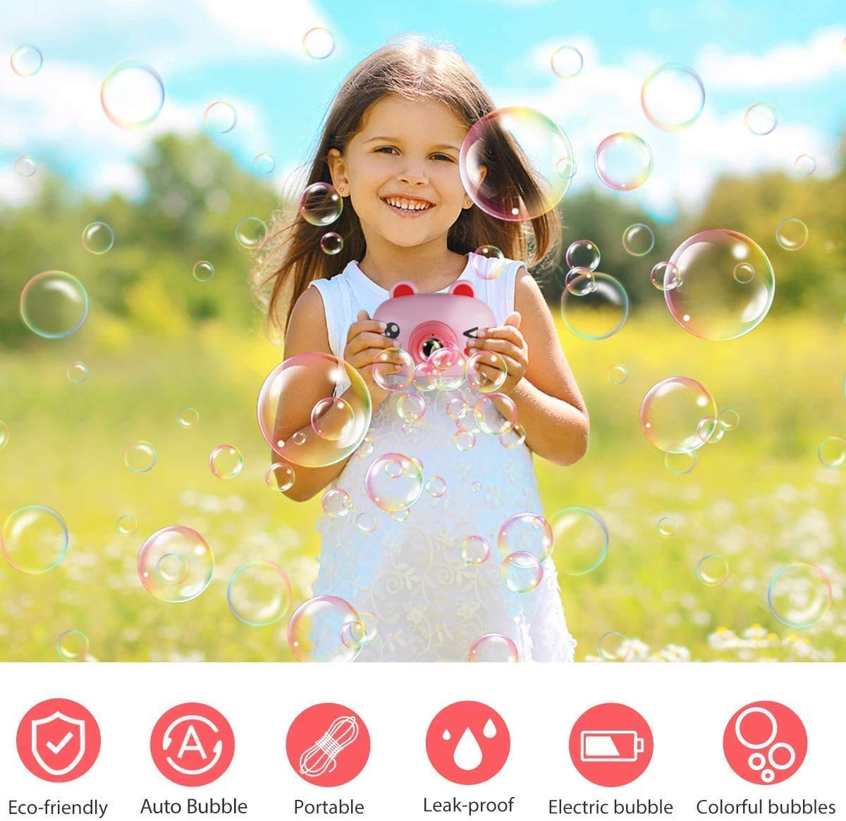 Latest Bubble Camera - Automatic Bubble Machine for Kids 3 - Huligun.com Latest Bubble Camera - Automatic Bubble Machine for Kids - Image 3