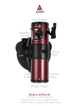 EDISLA Astra 114 Table Top Reflector Dobsonian Telescope 6 - Huligun.com EDISLA Astra 114 Table Top Reflector Dobsonian Telescope - Huligun.com