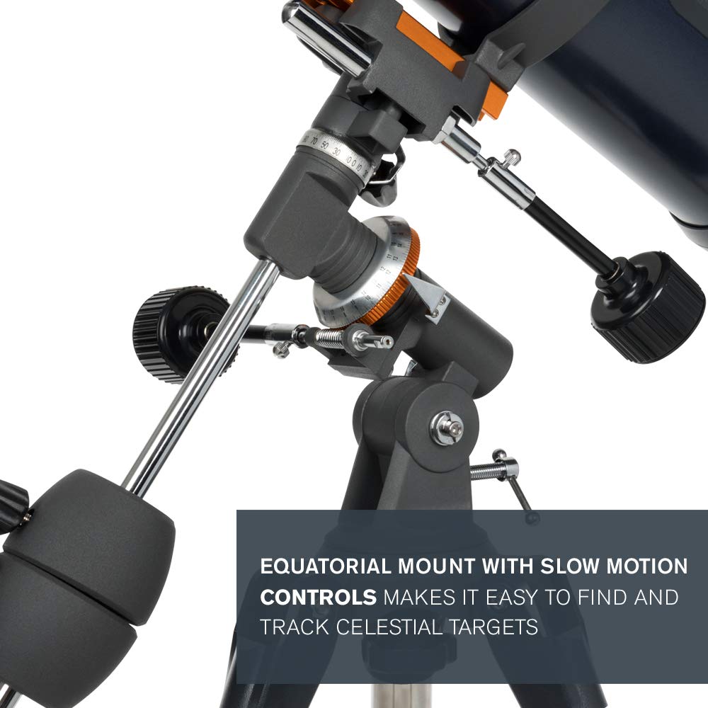 Celestron Astromaster 90EQ Refractor Telescope 2 - Huligun.com Celestron Astromaster 90EQ Refractor Telescope - Image 2