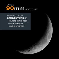 Celestron Astromaster 90EQ Refractor Telescope 10 - Huligun.com Celestron Astromaster 90EQ Refractor Telescope - Huligun.com