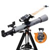 Celestron StarSense Explorer LT 70AZ Smartphone App-Enabled Refractor Telescope