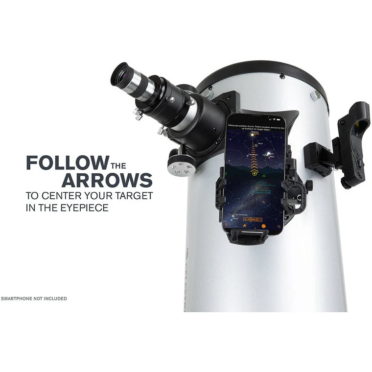 Celestron Starsense Explorer 8" Smartphone App-Enabled Dobsonian Telescope 4 - Huligun.com Celestron Starsense Explorer 8" Smartphone App-Enabled Dobsonian Telescope - Image 4