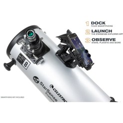 Celestron Starsense Explorer 8" Smartphone App-Enabled Dobsonian Telescope 11 - Huligun.com Celestron Starsense Explorer 8" Smartphone App-Enabled Dobsonian Telescope - Huligun.com