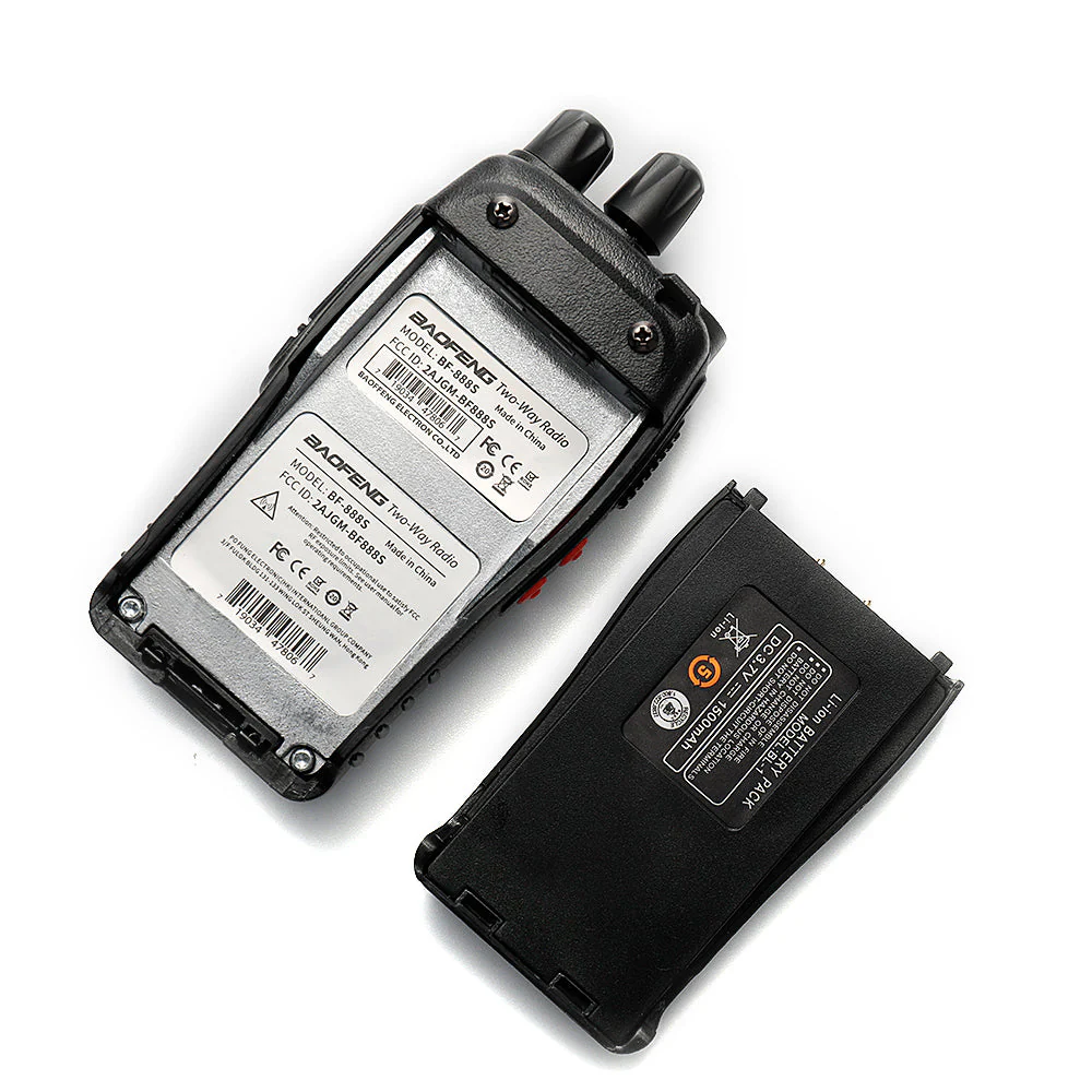 Baofeng Walkie Talkie Long Range Two-Way Portable Radio License-Free Multi Channel (Pack of 2) 7 - Huligun.com Baofeng Walkie Talkie Long Range Two-Way Portable Radio License-Free Multi Channel (Pack of 2) - Image 7