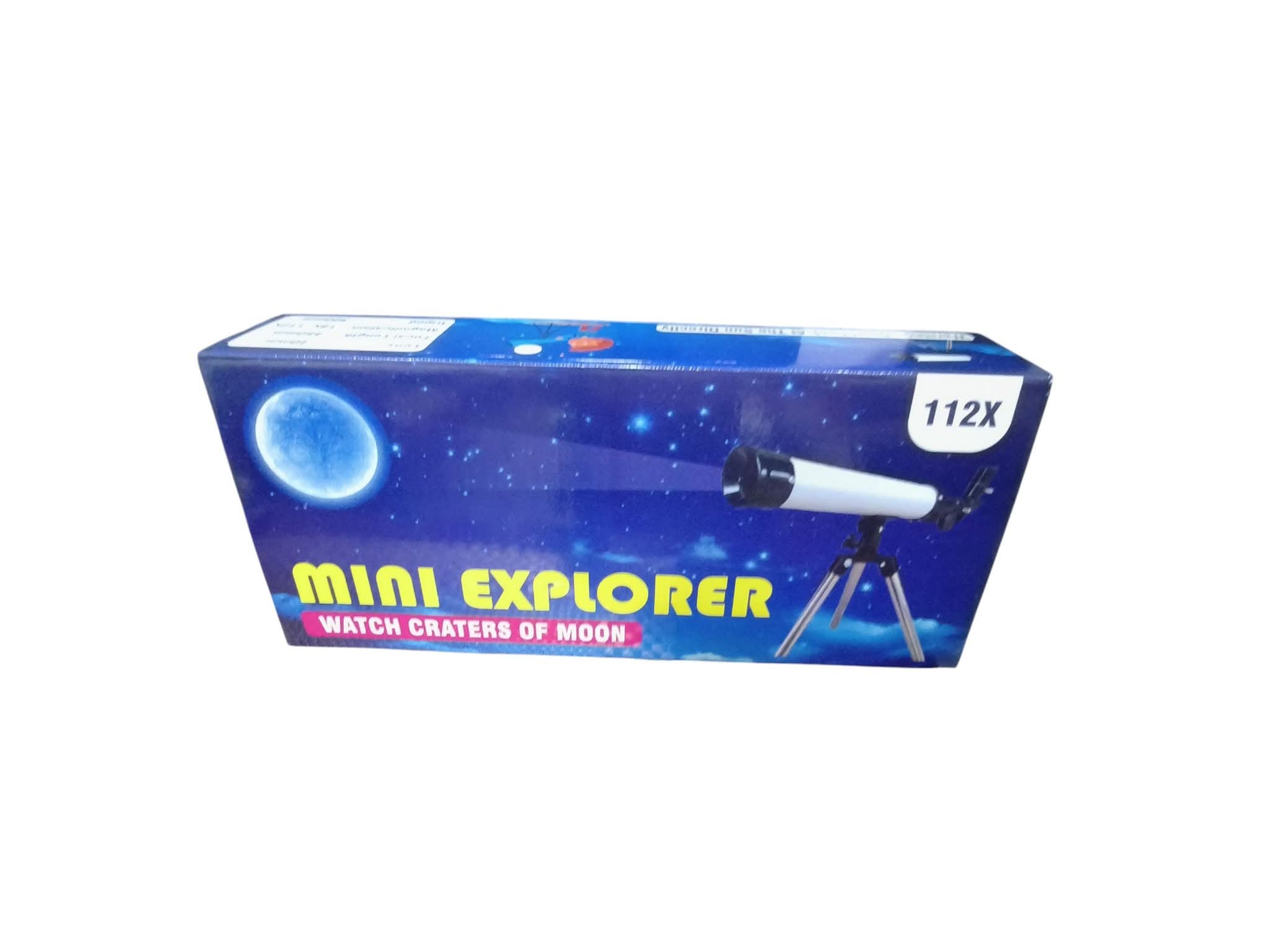 Mini Explorer 40mm Table Top Telescope for Kids (Made in India) 1 - Huligun.com Mini Explorer 40mm Table Top Telescope for Kids (Made in India)