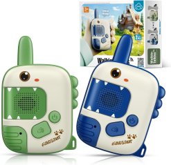Cute Walkie Talkies for Fun Games (Pack of 2) Walky Talky Dinosaur Design 15 - Huligun.com Cute Walkie Talkies for Fun Games (Pack of 2) Walky Talky Dinosaur Design - Huligun.com