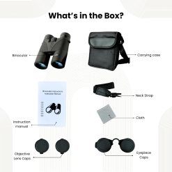 Vanrakshak DRISHTI 10x42 Binoculars (Waterproof and Fogproof) 12 - Huligun.com Vanrakshak DRISHTI 10x42 Binoculars (Waterproof and Fogproof) - Huligun.com
