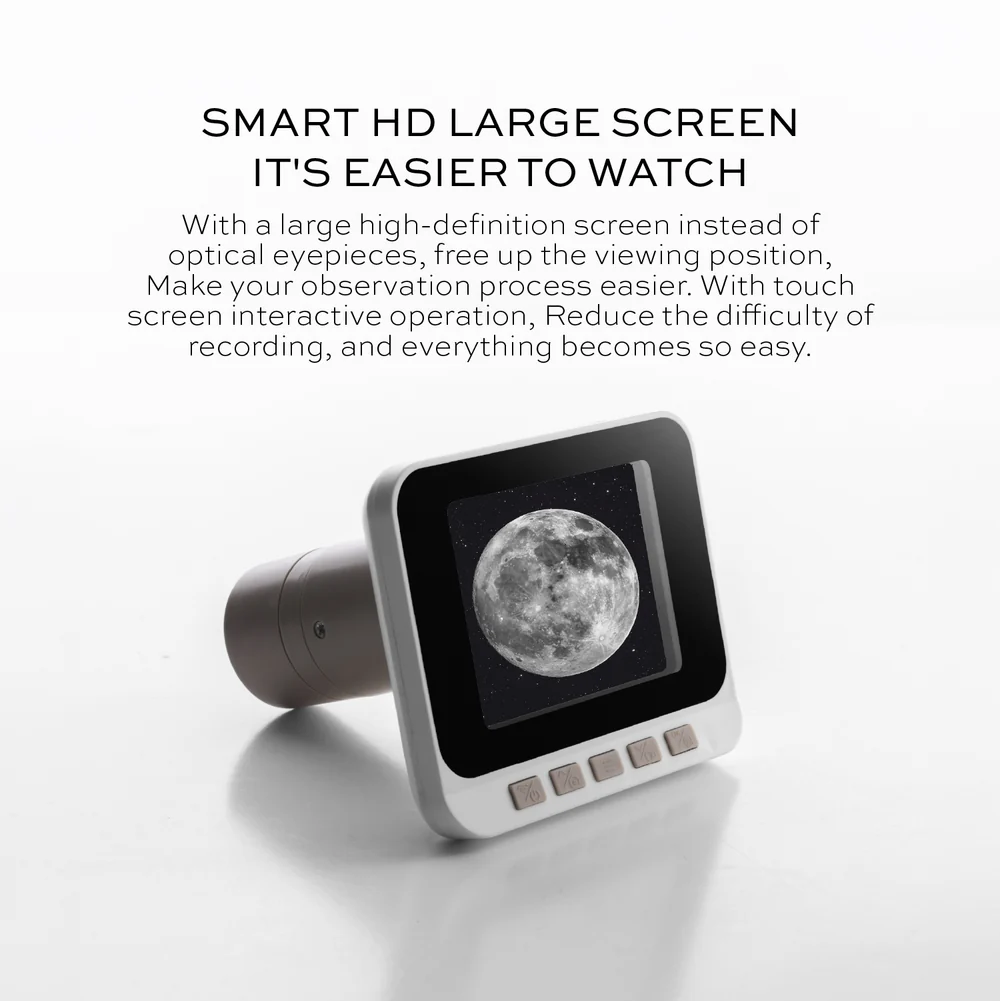 Pie Matrix Wifi Telescope Camera Digital Eyepiece with Screen Wireless Live View Image Capture 3 - Huligun.com Pie Matrix Wifi Telescope Camera Digital Eyepiece with Screen Wireless Live View Image Capture - Image 3